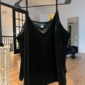 Velvet steel Grey cami